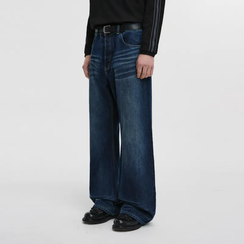 PCLP 2025 Spring/Summer Jeans Unisex Blue-2