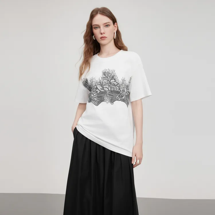 ELLE T Shirts Women's-10