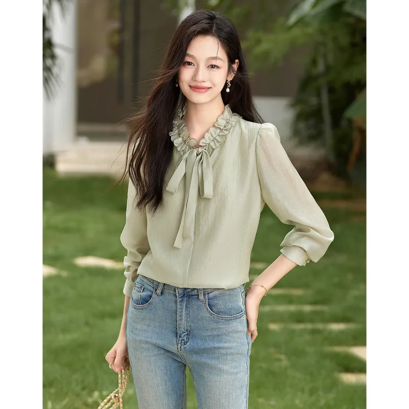 Like The Age Of Water Shirt Regular Women's Green-2
