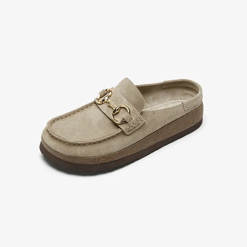 Le Saunda Casual Single Shoes Women's Oat Apricot-1