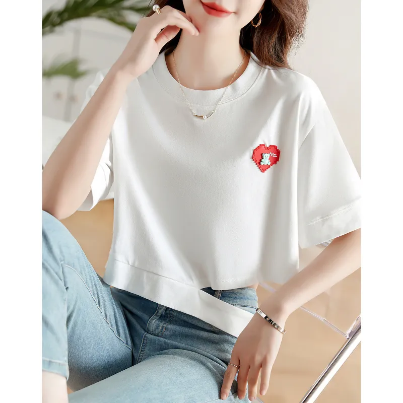 Like The Age Of Water T Shirt Women's White-2