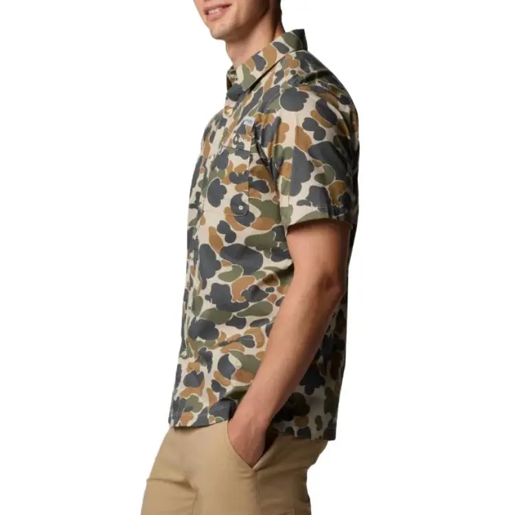 Columbia Wild Cast Shirt Men's Green-2
