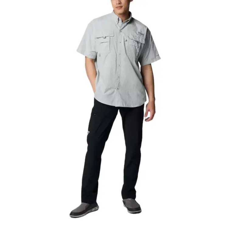 Columbia PFG Bahama 2 Shirt Men's Cool Gray-3
