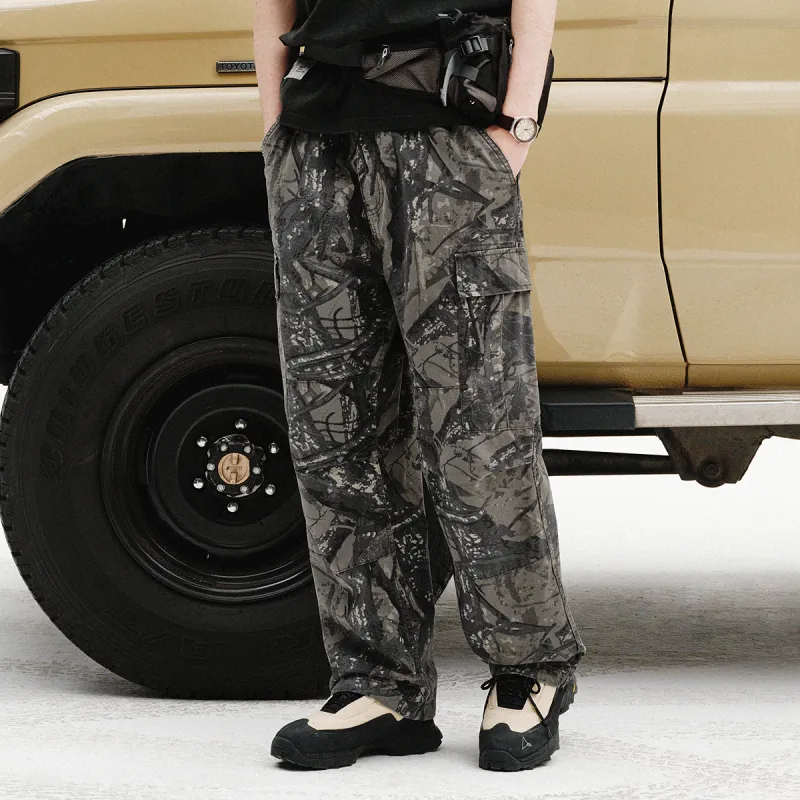 714STREET Cargo Pants Unisex-4
