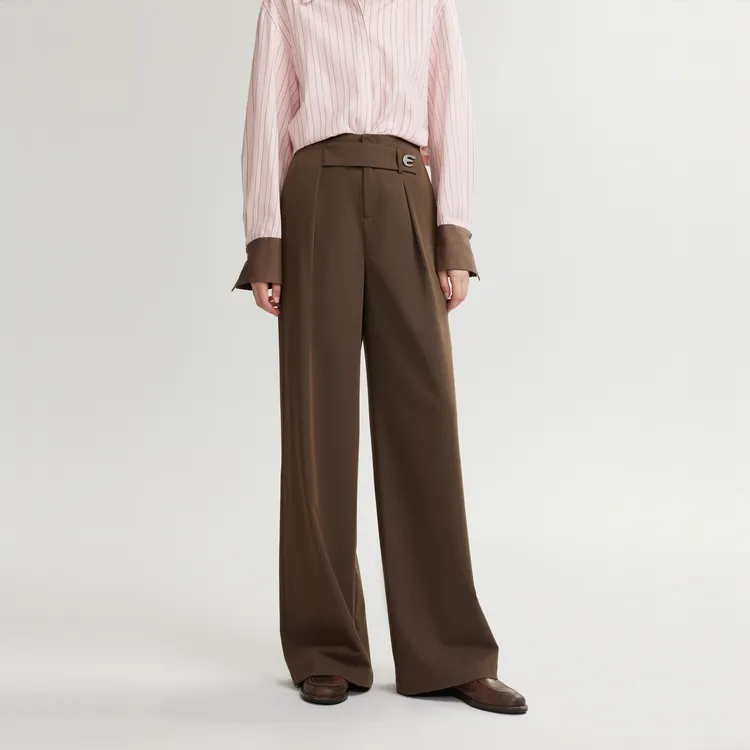 ELLE Casual Pants Women's Black-14