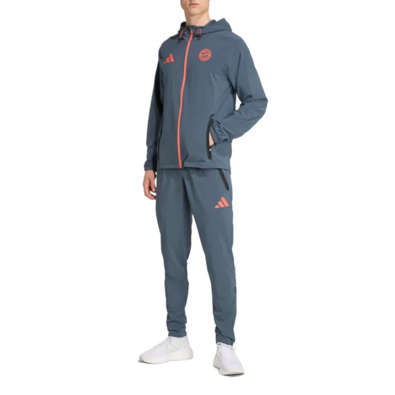 Adidas Free Shipping With AdiClub Fc Bayern Tiro 25 Competition Vis Tech Travel Pants-4