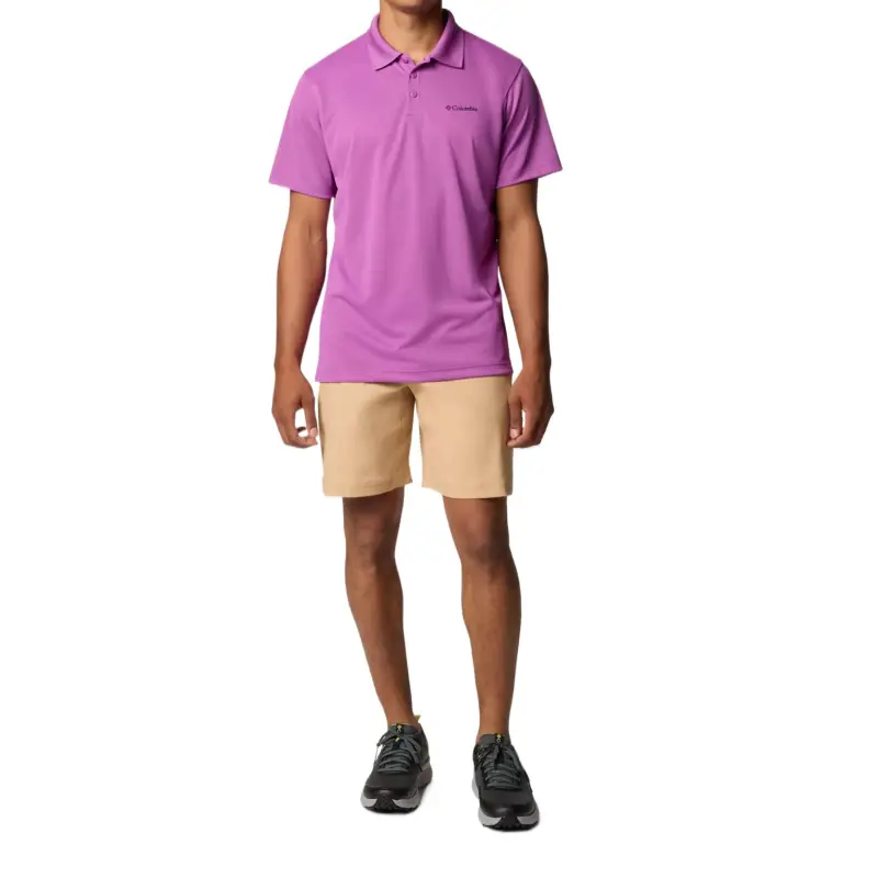 Columbia Utilizer Polo Shirt Men's Purple-3