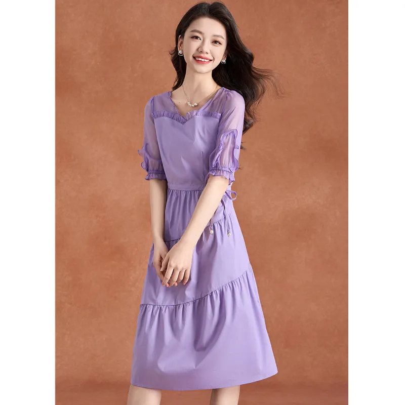 Mylan Short Sleeved Dress Women's-5