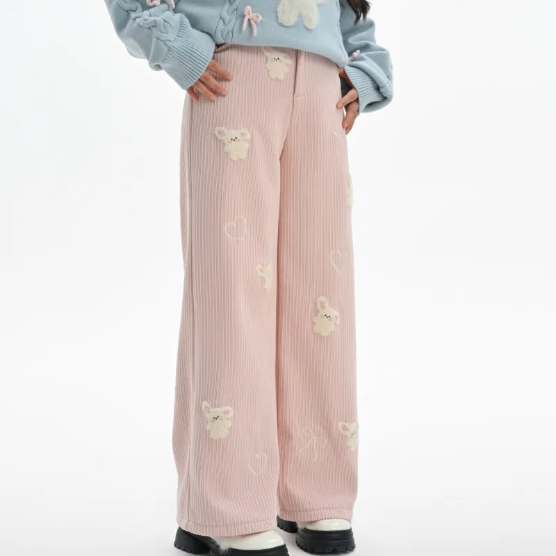 SNBL Casual Pants Women's Pink-7