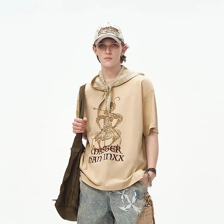 INXX T Shirts Unisex Khaki-2