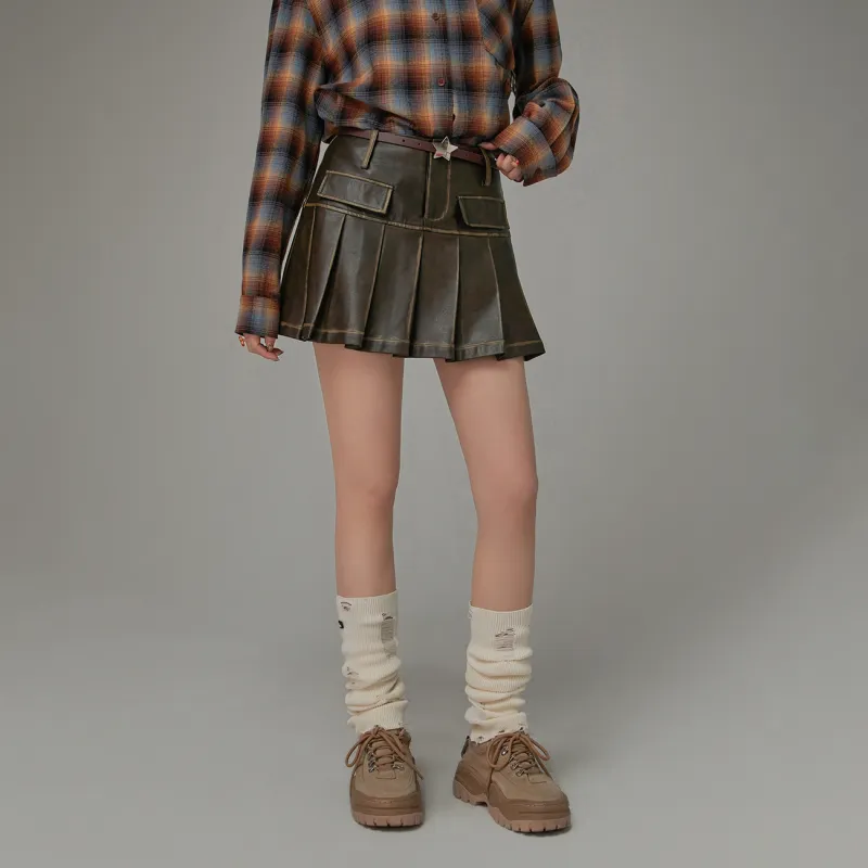 CHUU Casual Short Skirts Women's-6