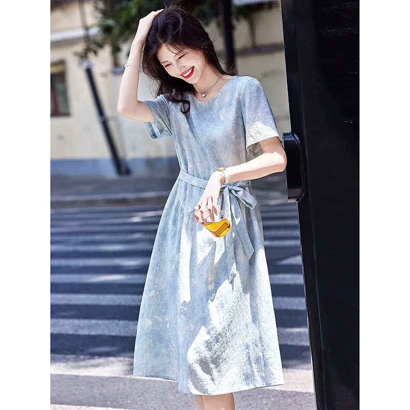 A Paradise For Awakening Short Sleeved Dress Women's-6