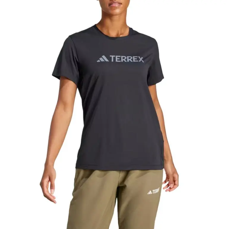 Adidas Women's Terrex Multi Endurance Tech T Shirt Black-1