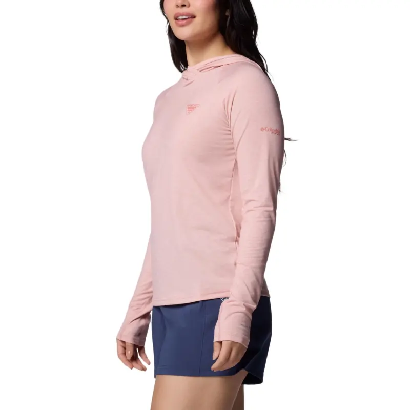 Columbia PFG Uncharted Sweatshirt Women's Pink-2