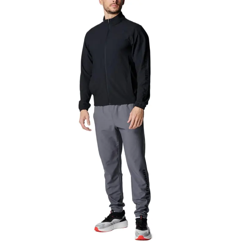 Under Armour Woven Collection SS25 Fresh Casual Pants Men's Castle Stone Gray 025-2
