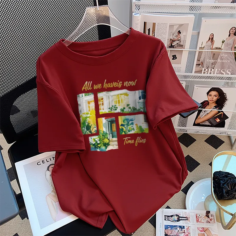 FAIRWHALE T Shirts Women's-8