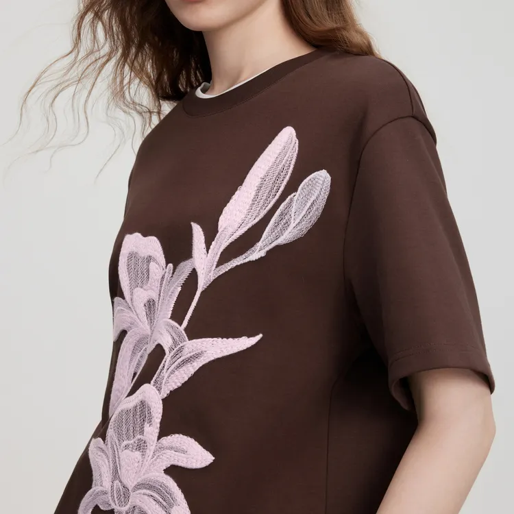 ELLE T Shirts Women's-5