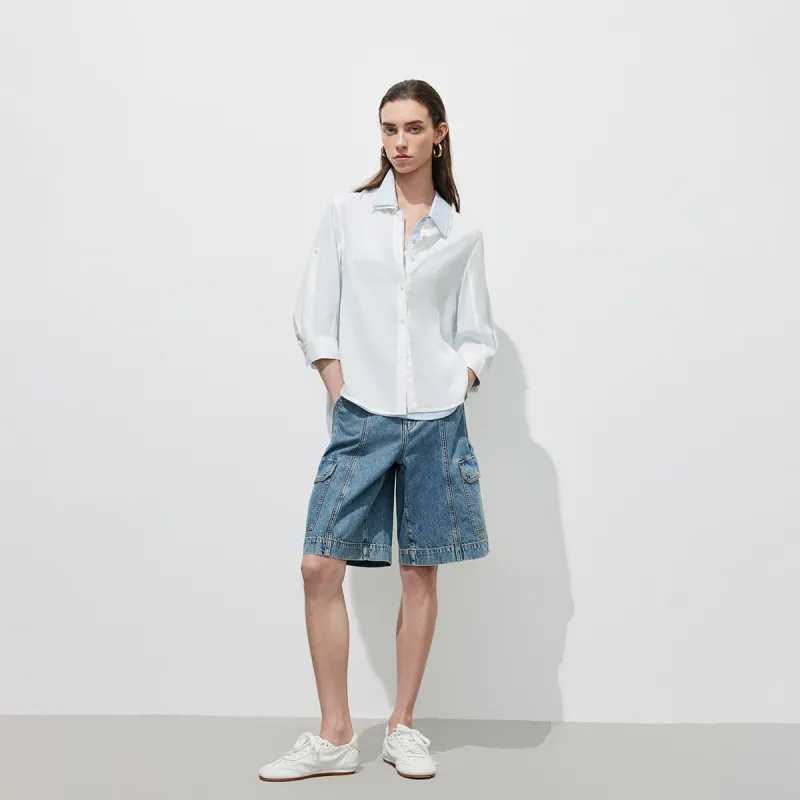 ONLY Denim Shorts Women's-9