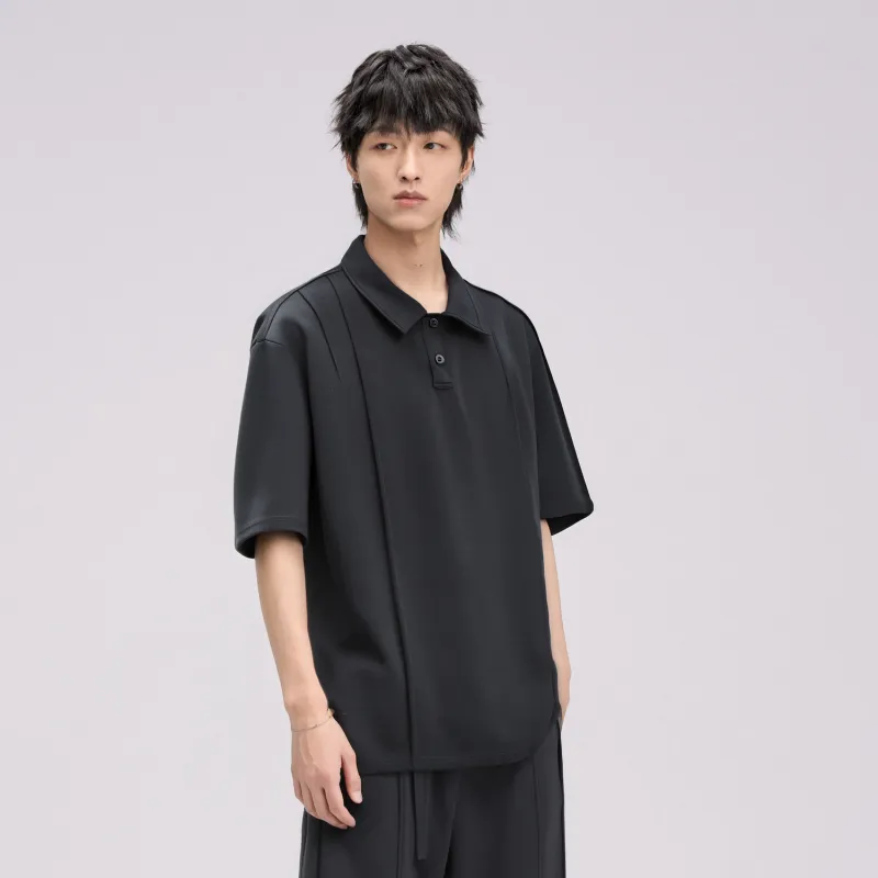 HERBEL Polo Shirts Men Black-2