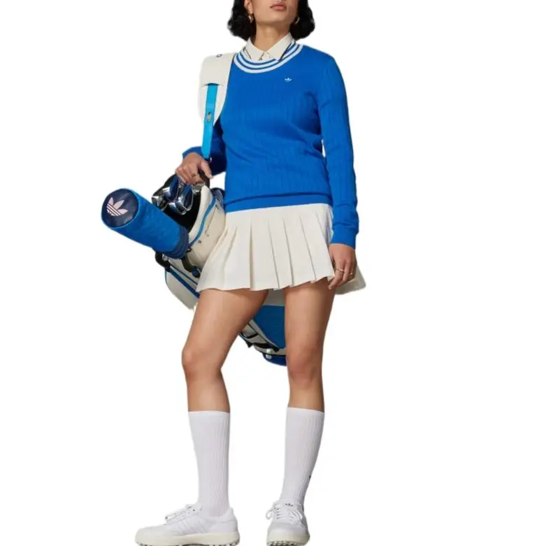 Adidas Originals Sweater Women's Blue-3