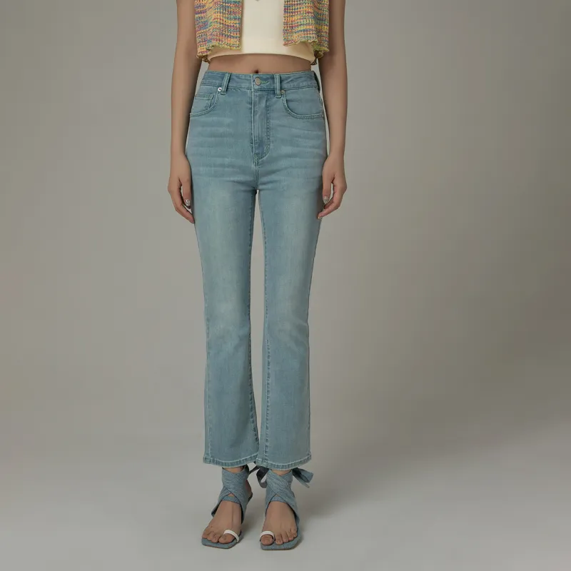 CHUU Jeans Women's Light Denim Blue-3