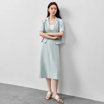 SENTUBILA Two Piece Skirt Sets Women's