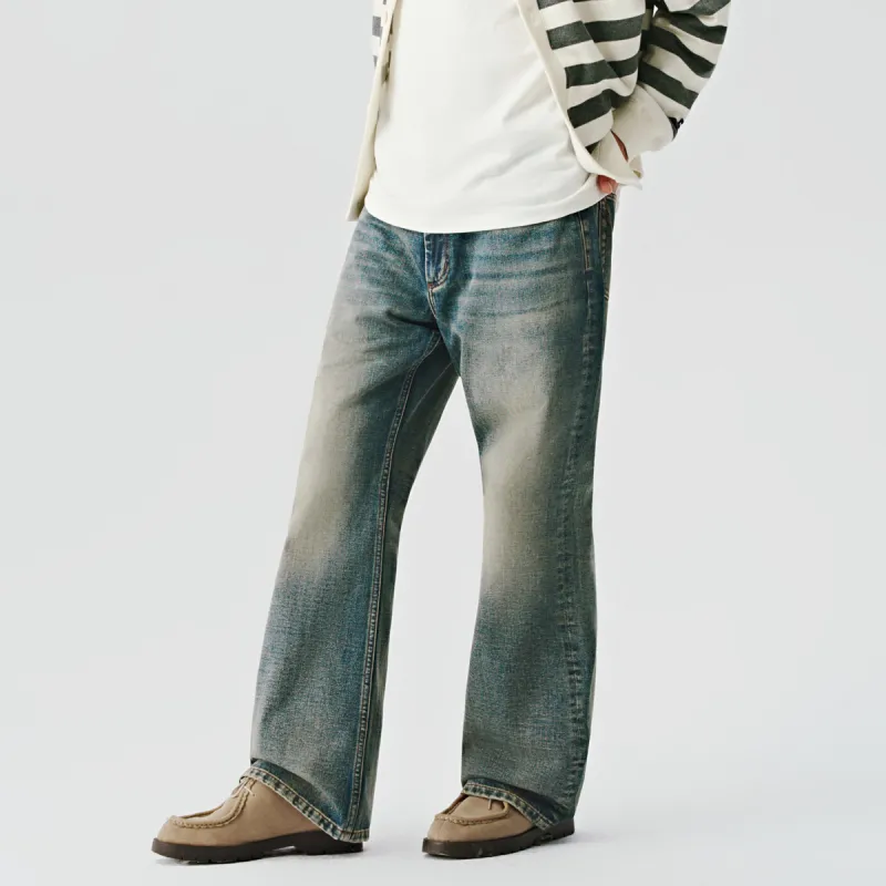 714STREET Jeans Unisex Denim Blue-4