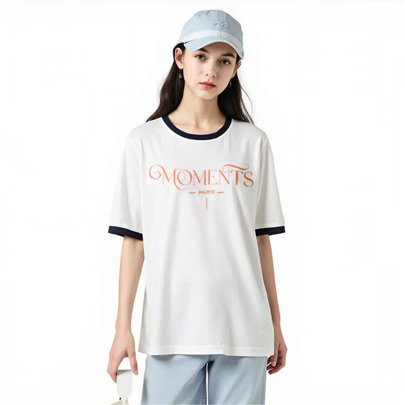 FAIRWHALE Drop Shoulder Sleeve T Shirt Women's-2