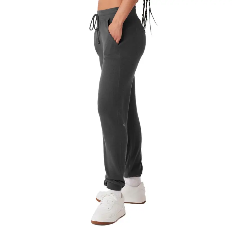 Alo Yoga Soho Sweatpant Knitted Sports Pants Women's-10