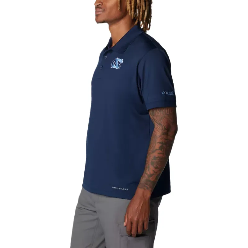 Columbia PFG Tamiami Polo Shirt Men's Marine Blue-2
