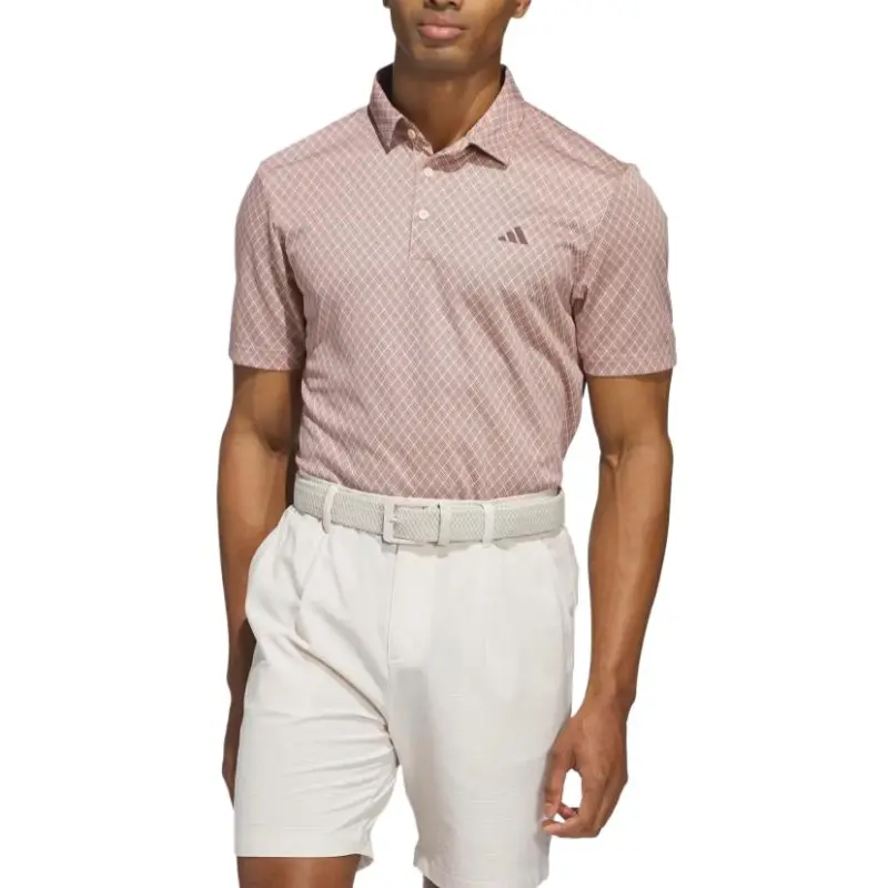 Adidas Free Shipping With AdiClub Core Allover Print Polo Shirt-1