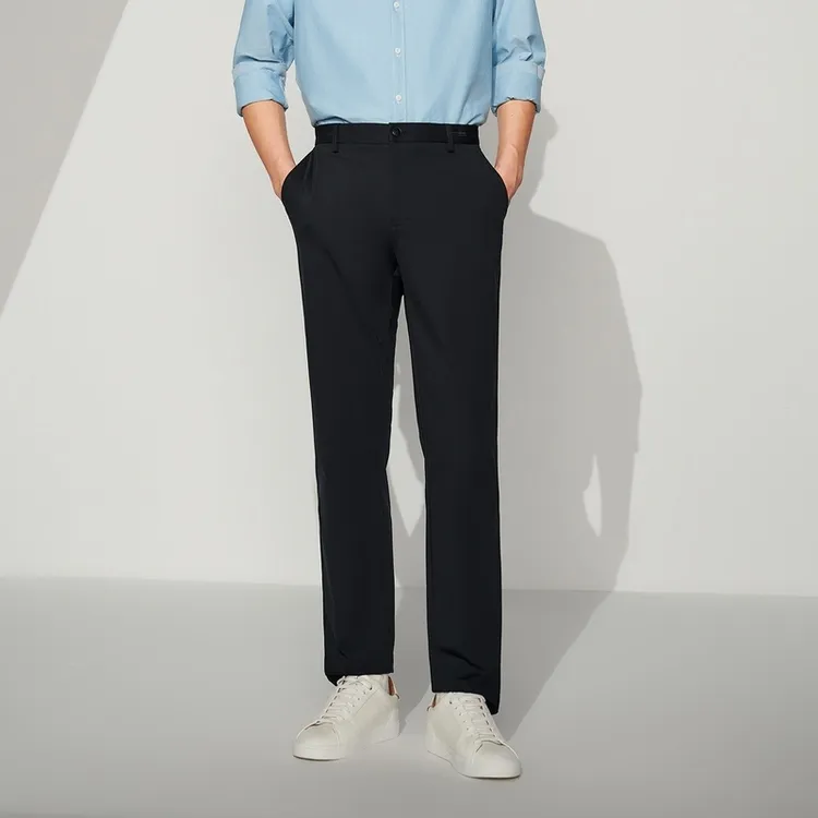 HLA Casual Pants Men Navy Blue 49-2
