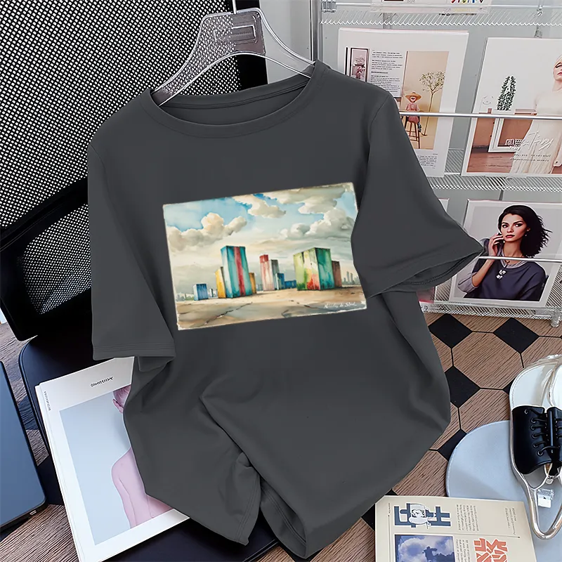 FAIRWHALE T Shirts Women's-14