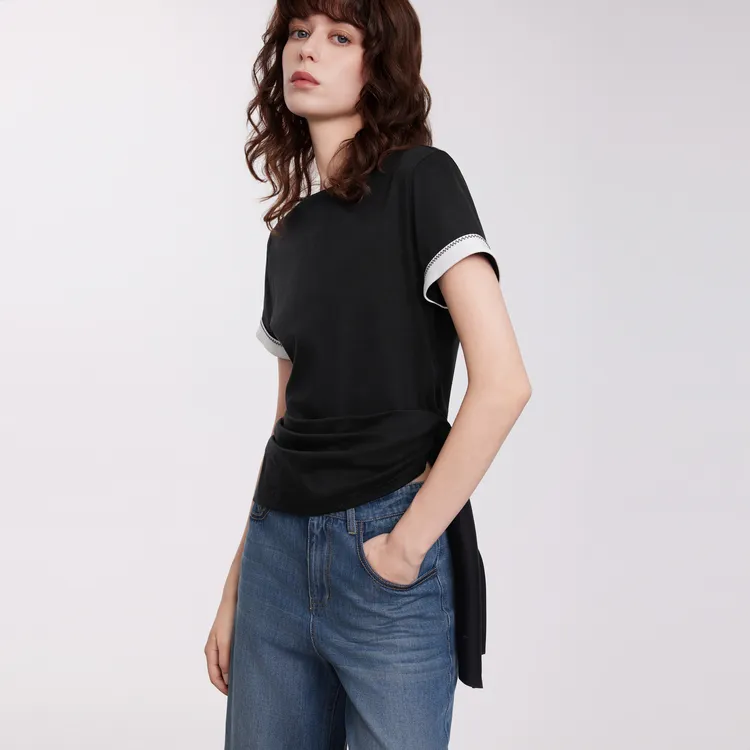 ELLE T Shirts Women's-5