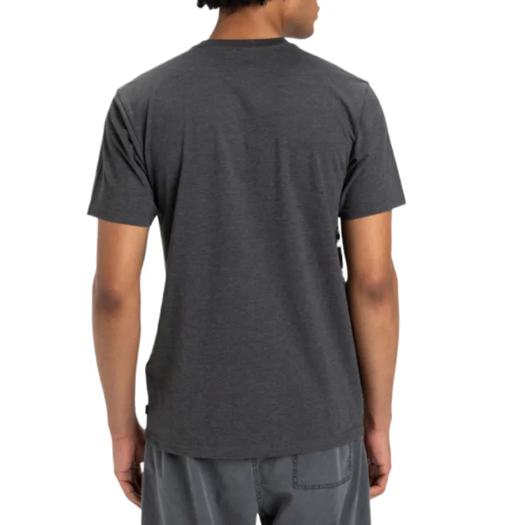 Quiksilver Feel The Outside T Shirt Men's Dark Gray-3