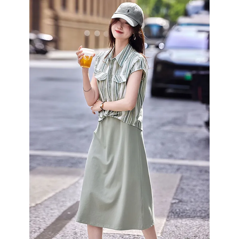 A Paradise For Awakening Skirt Set Women's-2