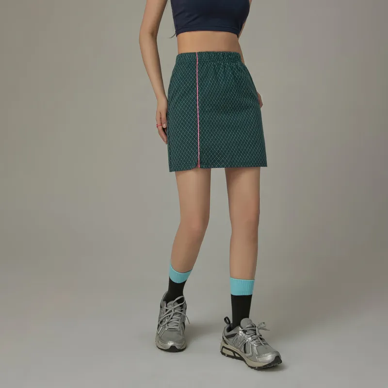CHUU Casual Short Skirts Women's Navy Blue-2