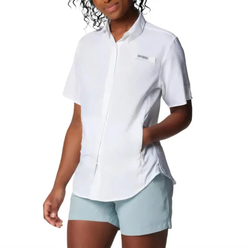 Columbia PFG Tamiami Shirt Women's White-2
