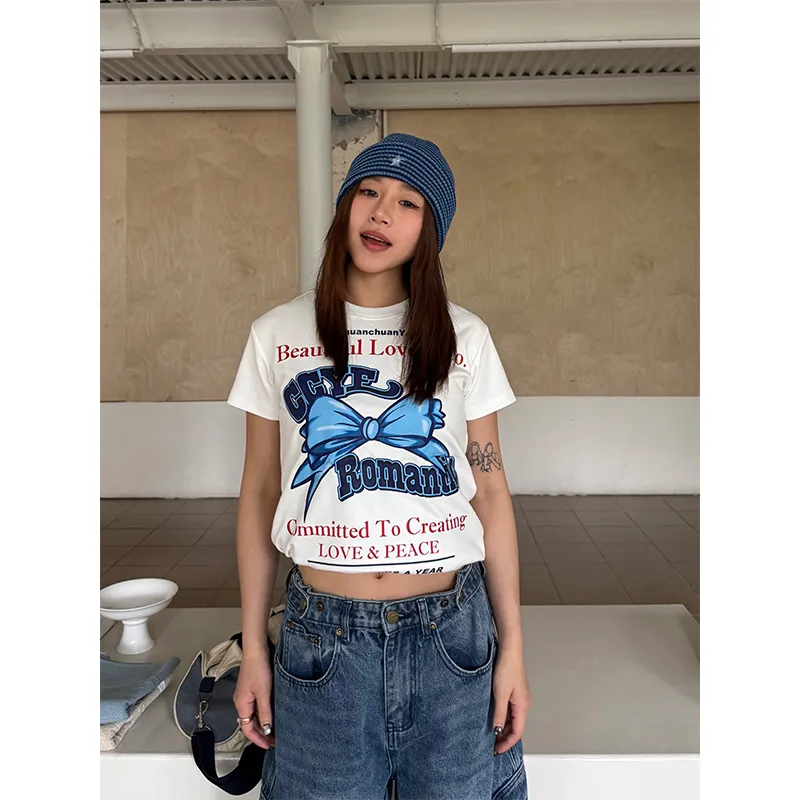 CHUANCHUANYEJIA T Shirt Women's-2