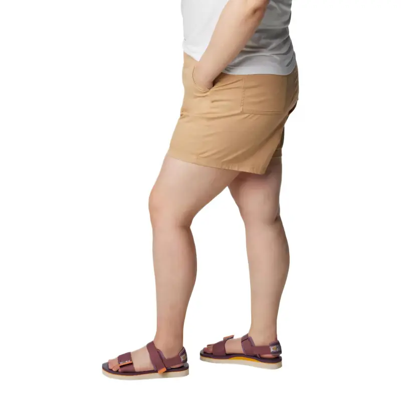 Columbia Calico Basin Casual Shorts Women's Earth Yellow-2
