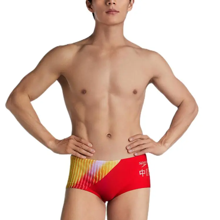 Speedo Swimming Shorts Men's Red-1