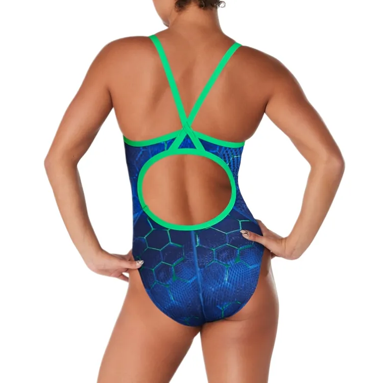 Speedo Emerging Force Flyback One piece Swimsuit Women's-1