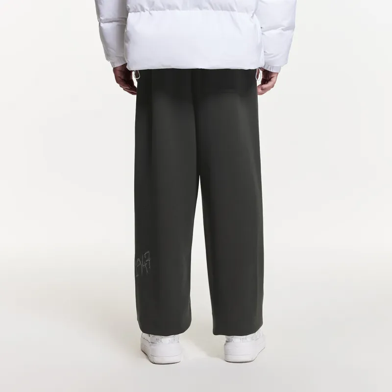 JACK JONES· x NBA Knitted Sports Pants Men's Black Sandy-4