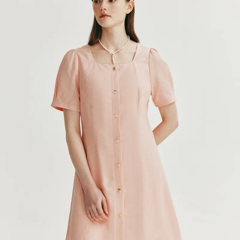 E.land Short-Sleeved Dresses Women's-9