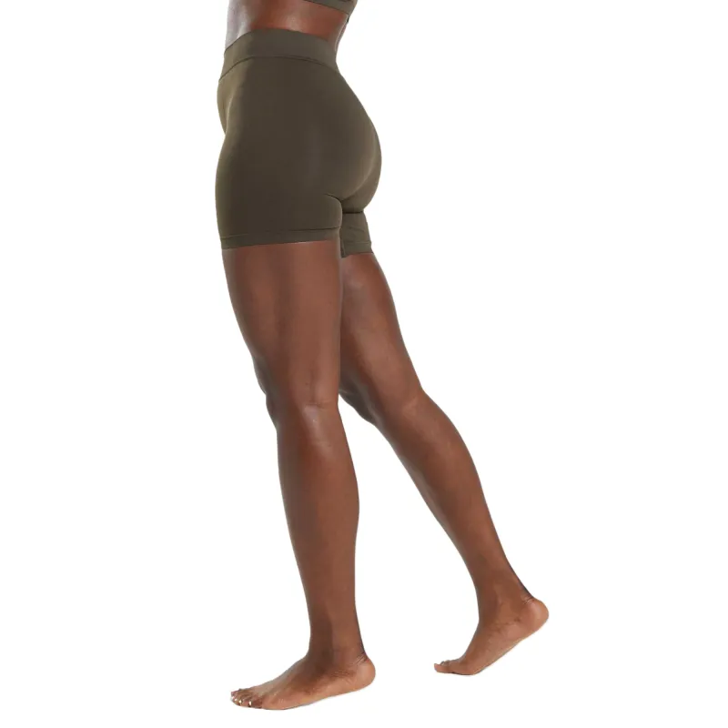 GYMSHARK Boxer Shorts Women's Brown-2