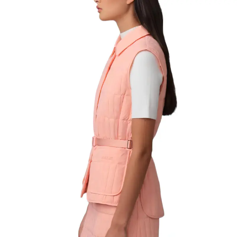 MACKAGE SS24 Vest Women's Soft Peach-3