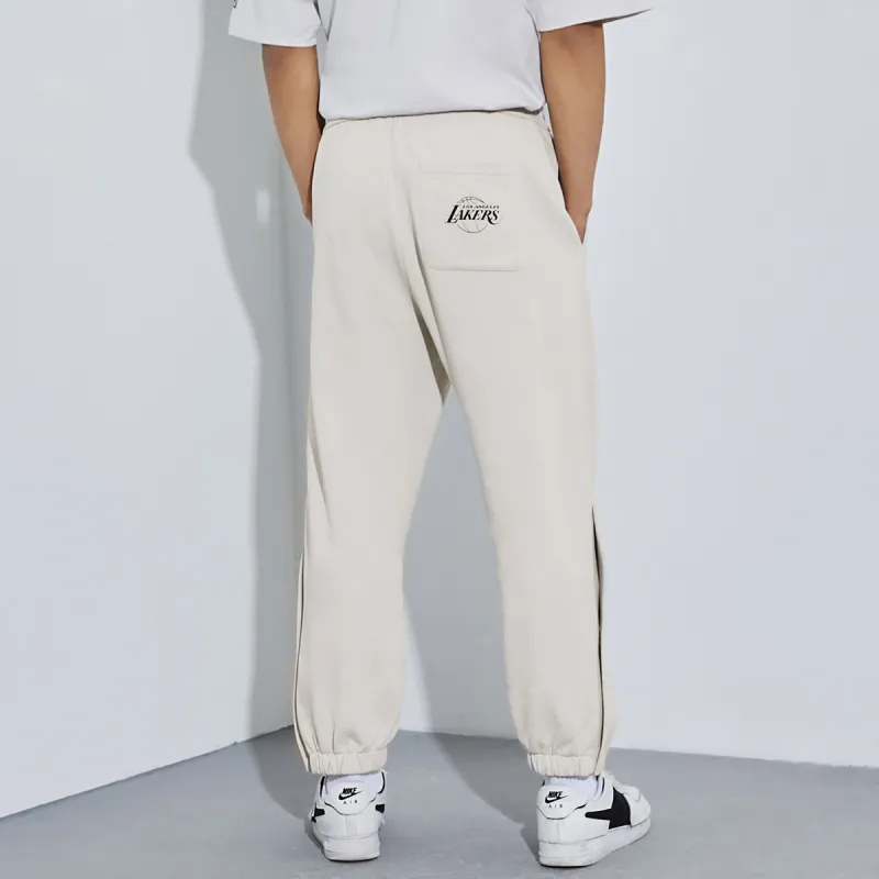 JACK JONES· Knitted Sweatpants Men's Stone Gray-4