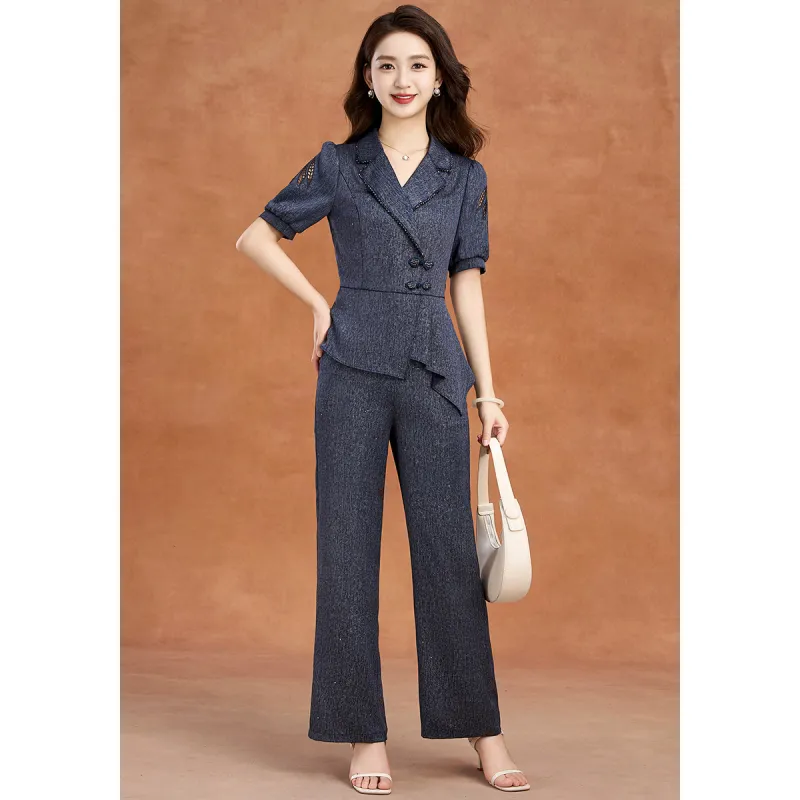 Mylan Casual Suits Women's Blue Collection Brand, Get Activity Alerts In Real Time-4