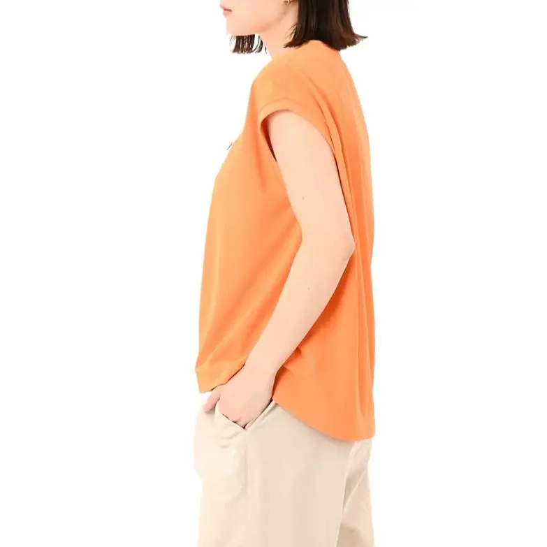New Balance Regular T Shirt Women's Orange SIZ-4