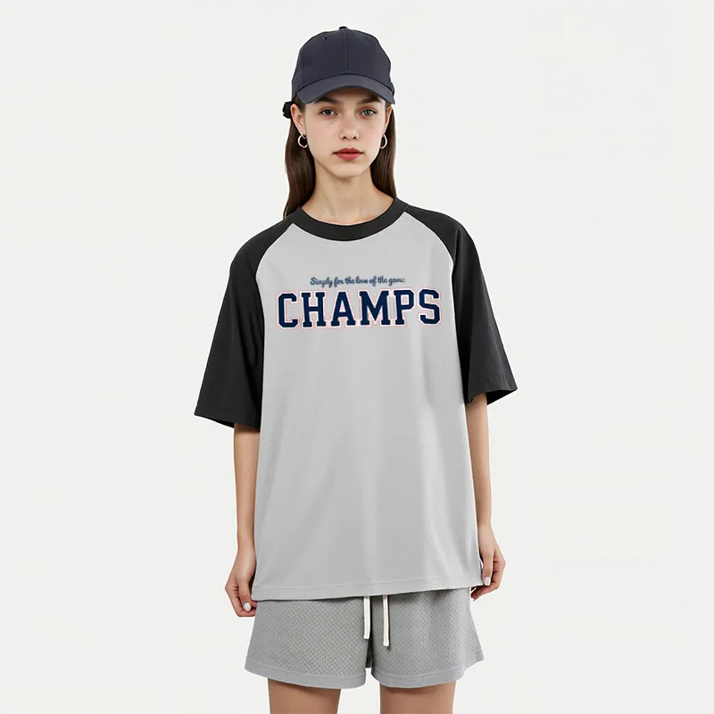 FAIRWHALE Raglan Sleeve T Shirt Women's-2